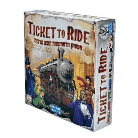 TICKET TO RIDE /טיקט טו רייד -ארה"ב