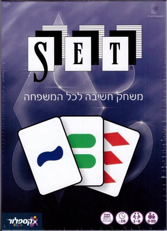 משחק קלפים SET - סט