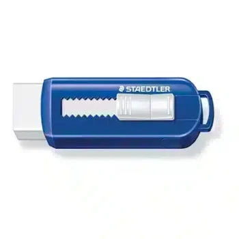מחק כחול בגוף פלסטיק STAEDTLER
