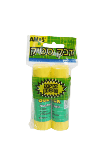 מארז 2 דבק סטיק אמוס – 22 גרם