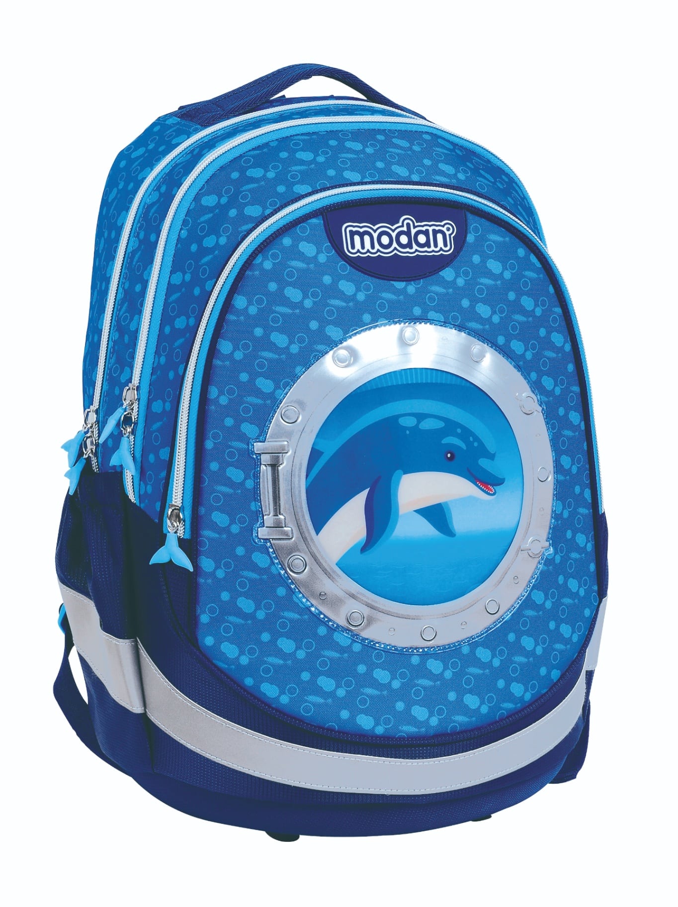 תיק אורטופדי דולפין חלון צוללת Air Flex Bag לכיתה א' 2026 | קינדר טויס