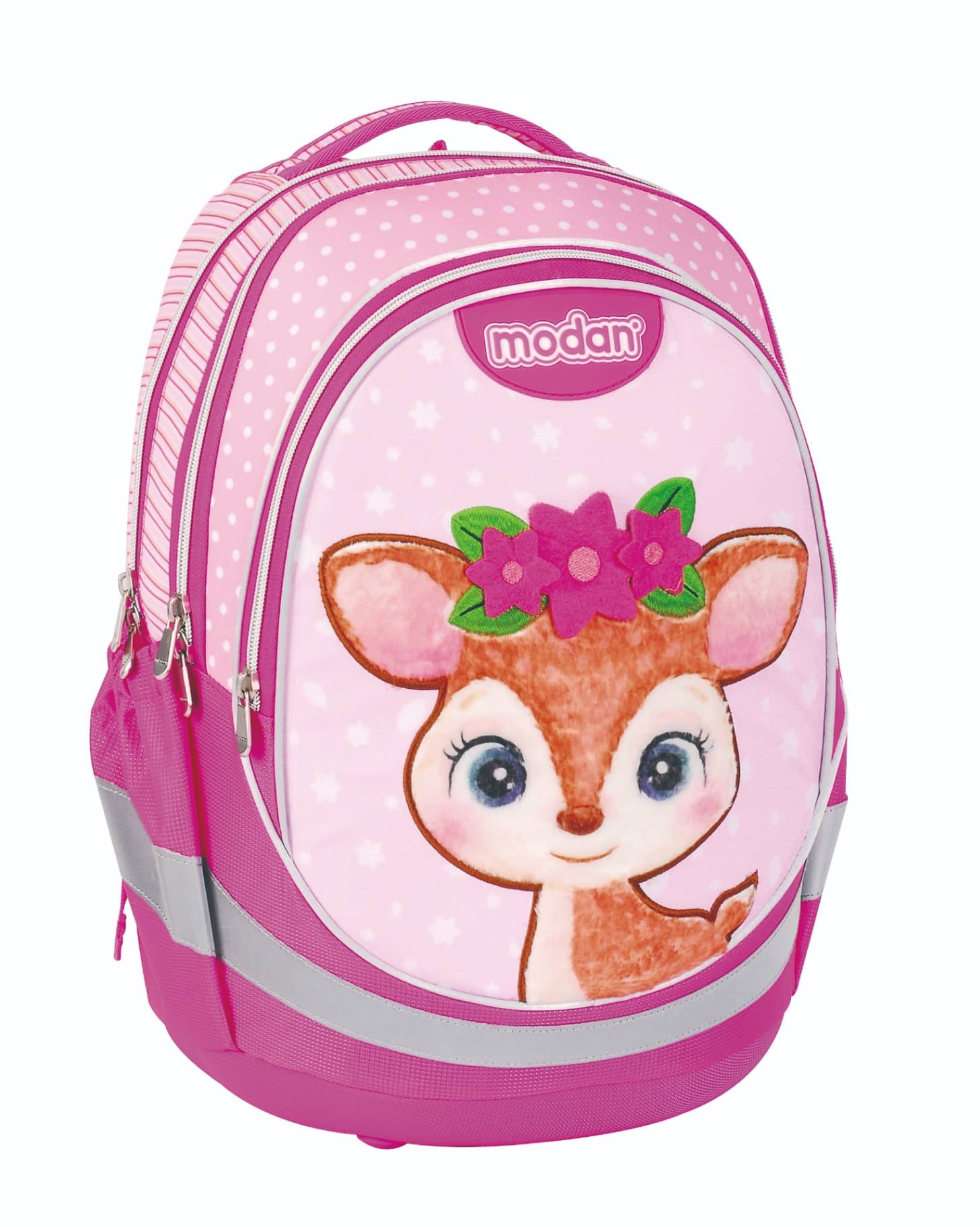 תיק אורטופדי במבי כתר פרחים Air Flex Bag לכיתה א' 2026 | קינדר טויס