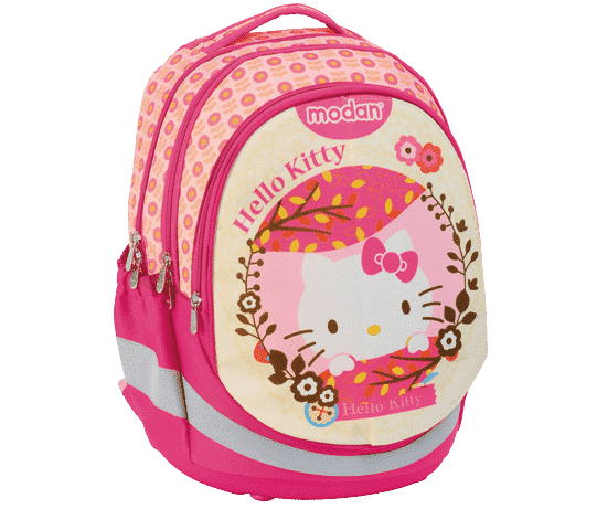 תיק אורטופדי הלו קיטי מגנט Air Flex Bag לכיתה א' 2026 | קינדר טויס