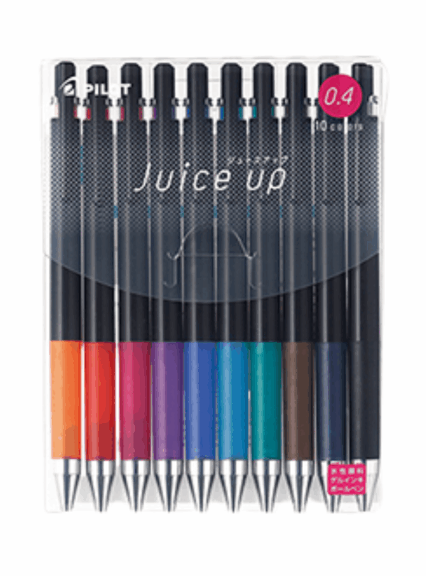 מארז 10 עטי פיילוט 0.4 juice up