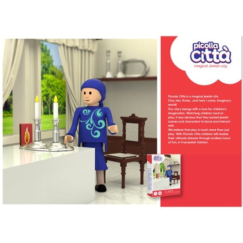 אמא בהדלקת נרות - פליימוביל יהודיPicolla Città פיקולה סיטה