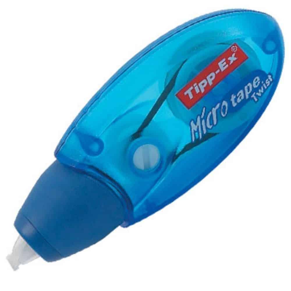 סרט מחיקה טיפקס מקורי MICRO TAPE TWIST TIPP-EX – תמונה 2