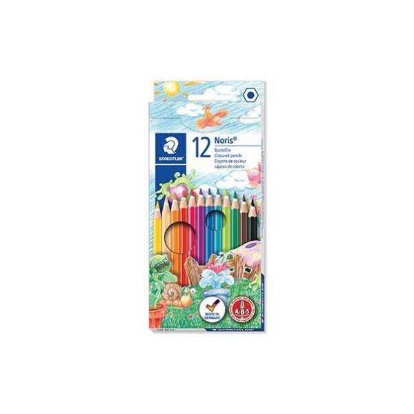 סט 12 עפרונות צבעוניים שטדלר