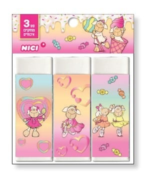 NICI שלישיית מחקים ניקי