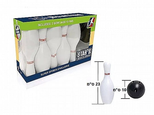 באולינג לבן קשיח בקופסא