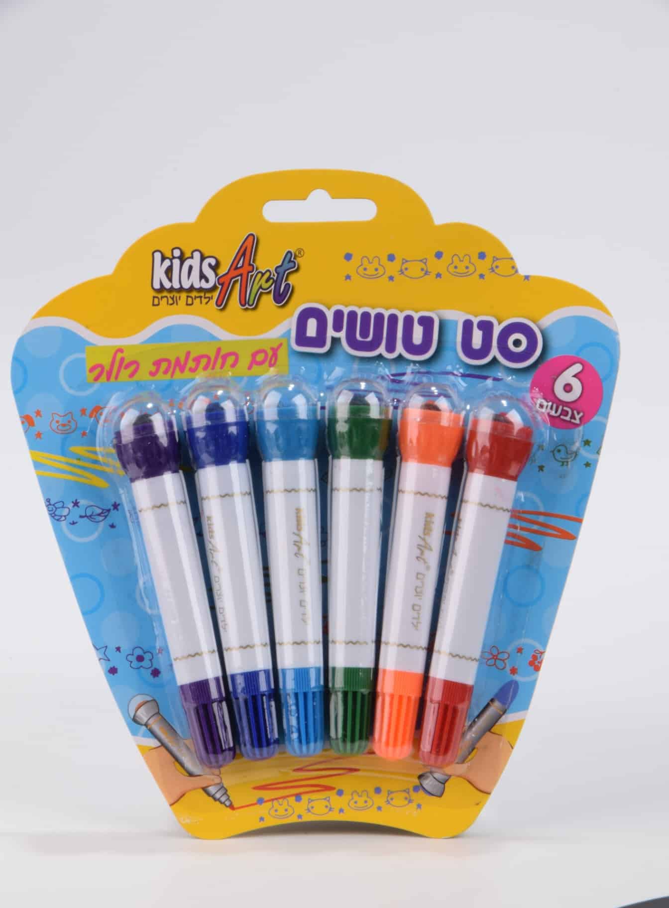 טוש חותמת גלגלת-קידס ארט