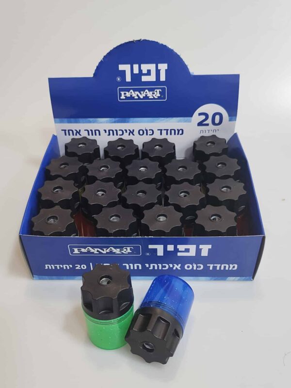 מחדד מתכת מכסה זפיר