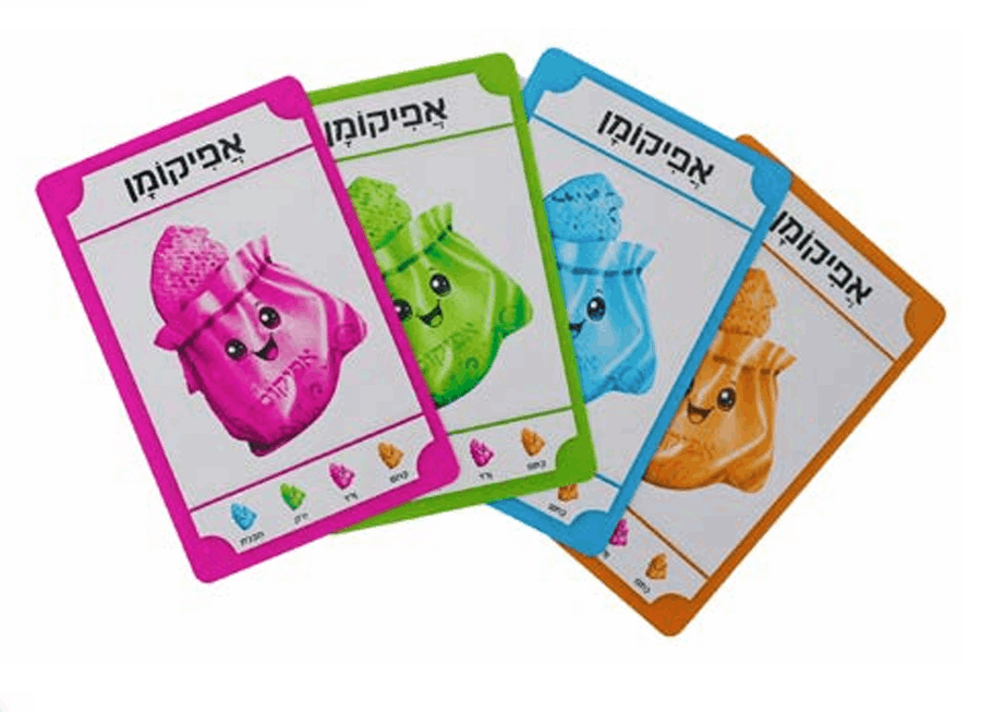 משחק רביעיות צורה וצבע פסח – תמונה 2