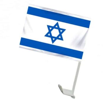 דגל ישראל נתלה לרכב