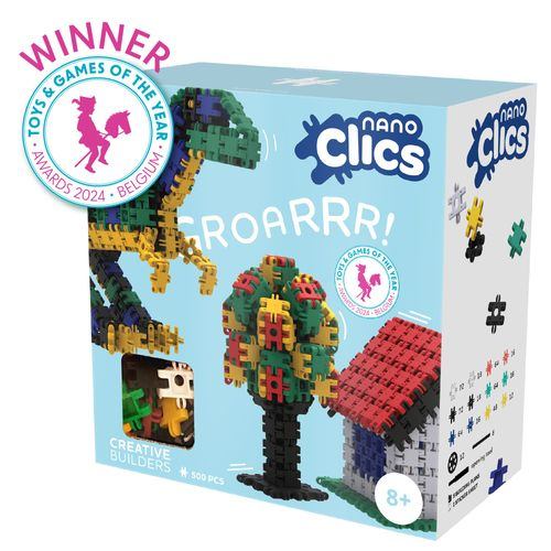 קליקס נאנו מיני מקורי תכלת 500 חלקים– Nano Clics