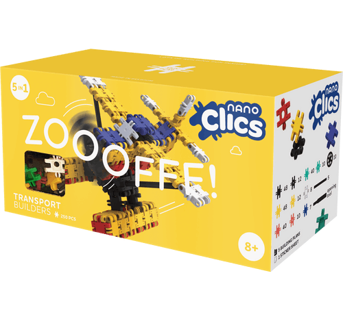 קליקס נאנו מיני מקורי צהוב 250 חלקים– Nano Clics