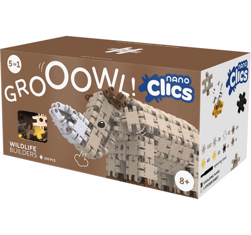 קליקס נאנו מיני מקורי חום 250 חלקים– Nano Clics