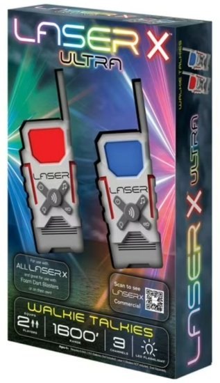 ווקי טוקי מבית Laser X Ultra - טווח עד 500 מטרים