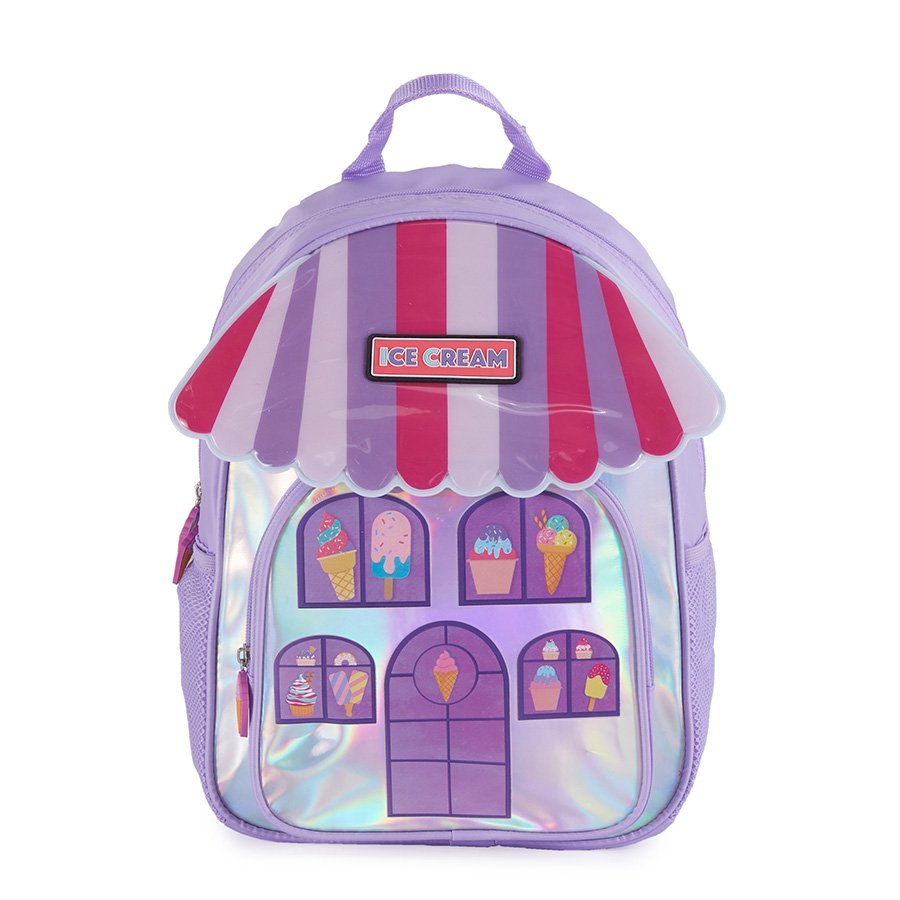 תיק גן מינימי גלידות ורוד וסגול