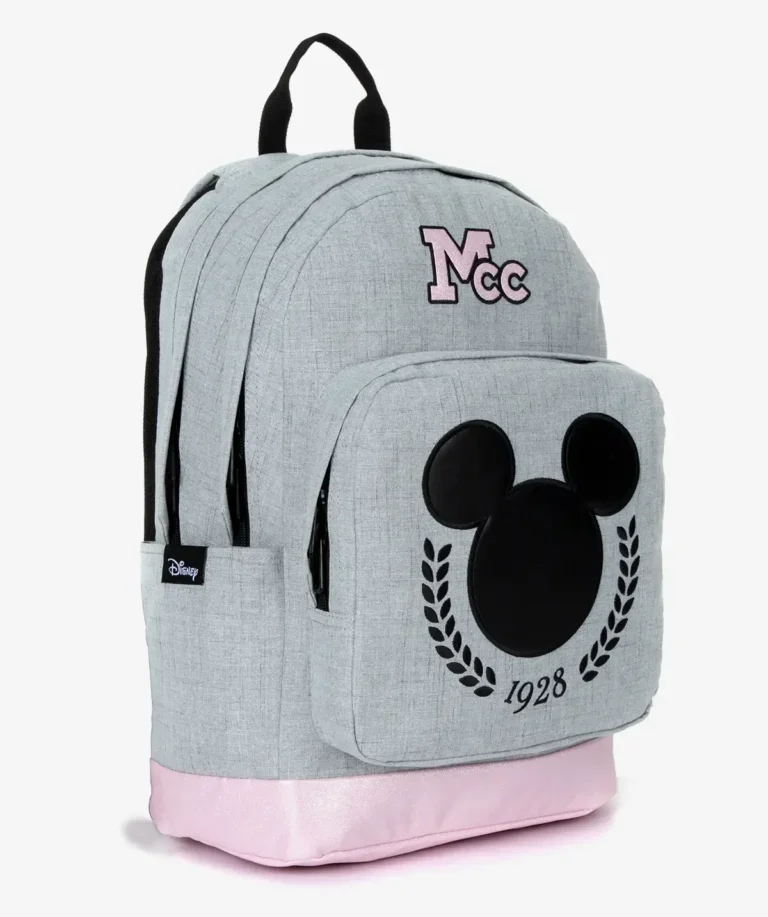 תיק +קלמר מיני מאוס תיק Disney אפור ורוד