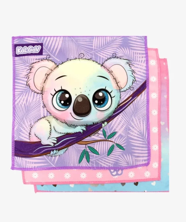 סט 3 מפיות אוכל Cuddly