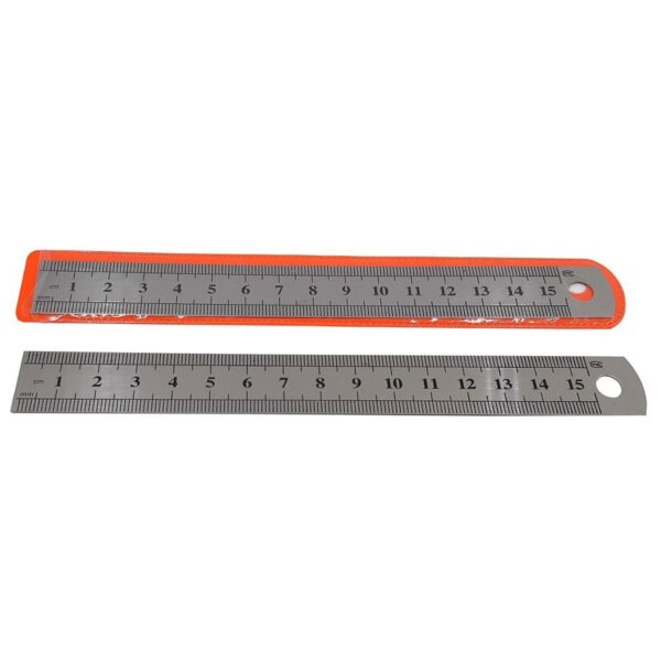 טאץ סרגל מתכת 15ס"מ