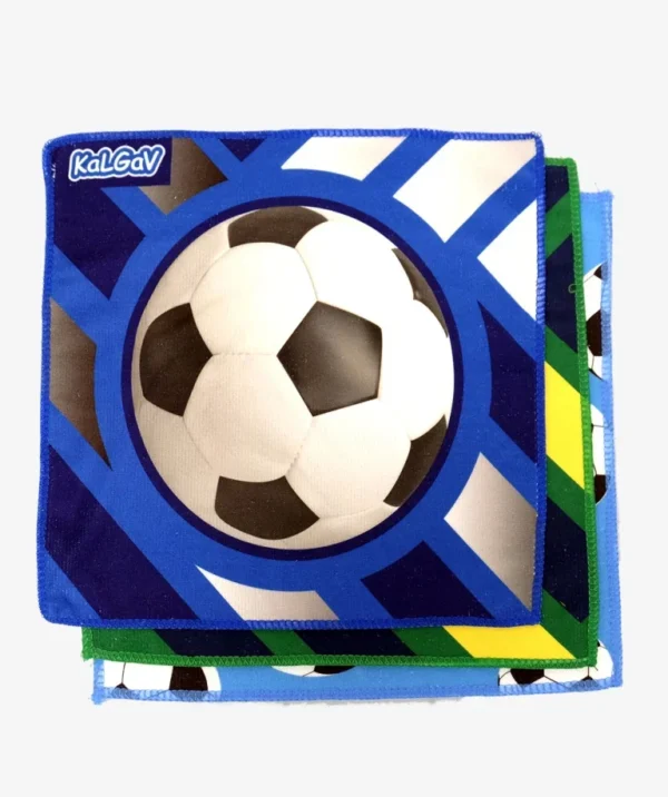 סט 3 מפיות אוכל Soccer