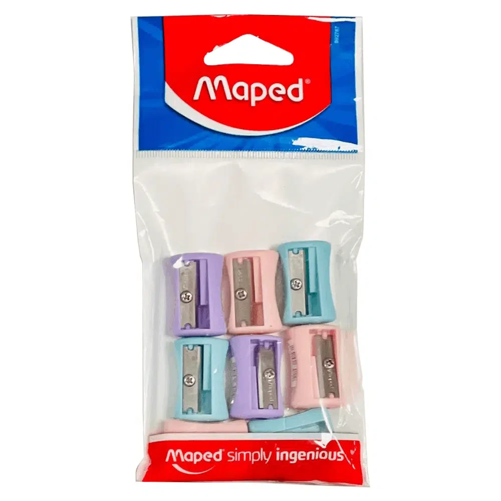 מחדד צבעי פסטל אריזת חסכון 8 יחי' – מאפד MAPED