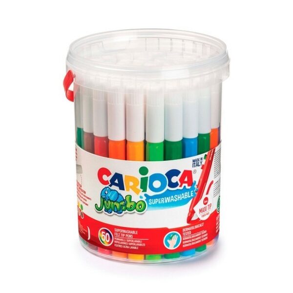מארז 48 טושים עבים CARIOCA JUMBO