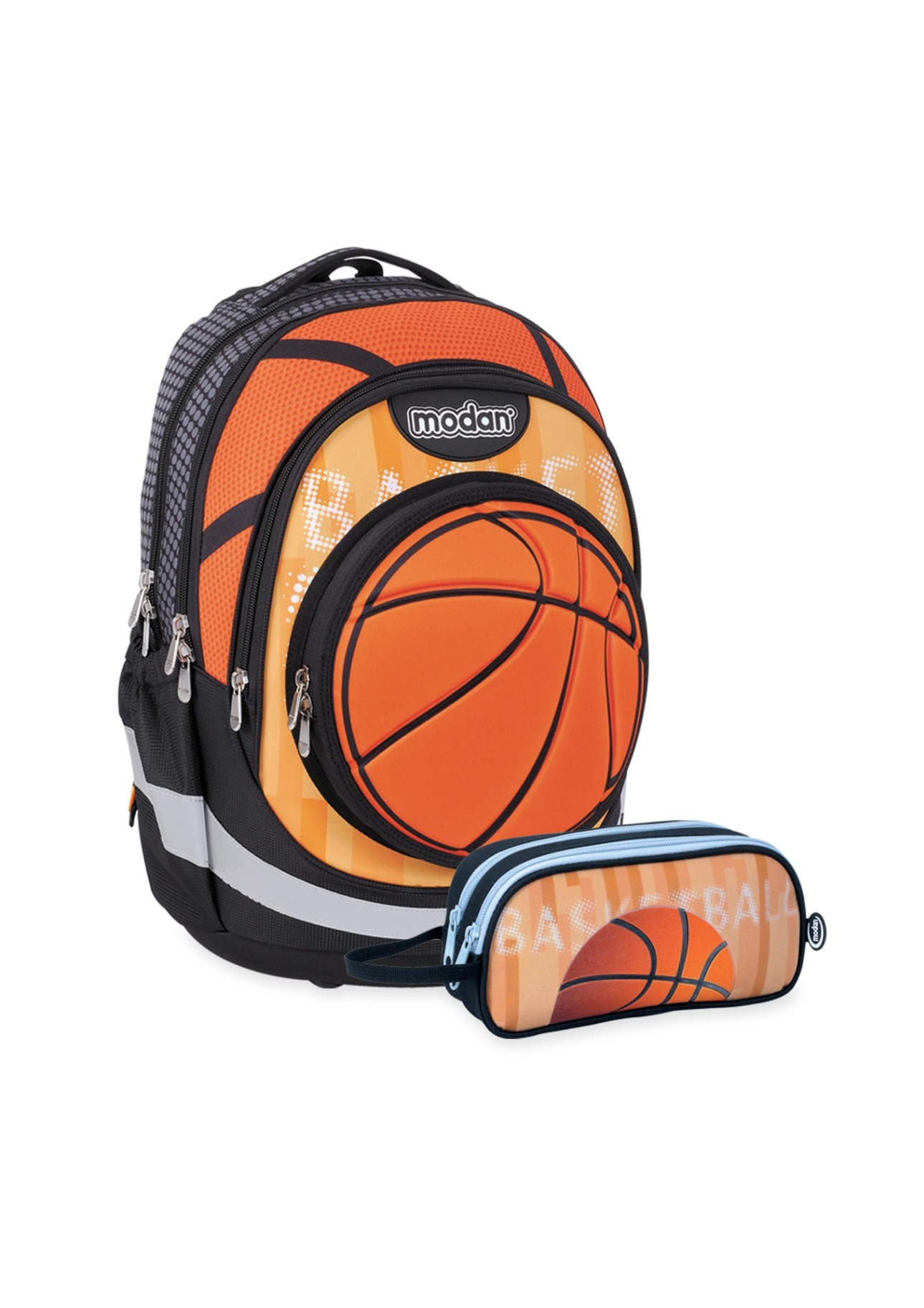 תיק אורטופדי כדור סל תא כדור בולט Air Flex Bag+קלמר לכיתה א' 2026 | קינדר טויס