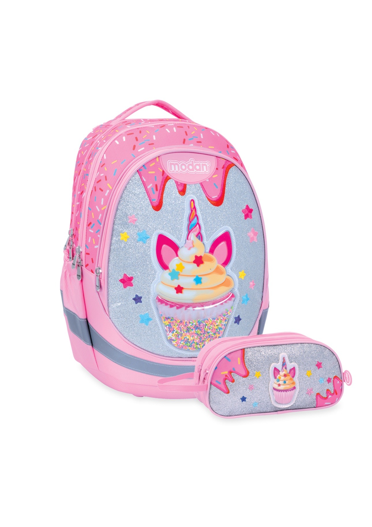תיק אורטופדי קאפקייק קרן Air Flex Bag+קלמר לכיתה א' 2026 | קינדר טויס