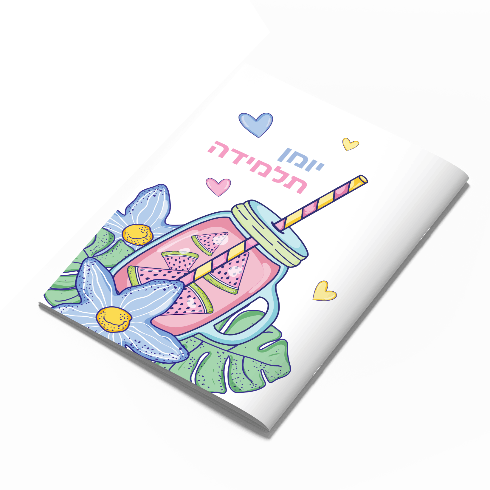 יומן מחברת – דגם קייץ מתוק