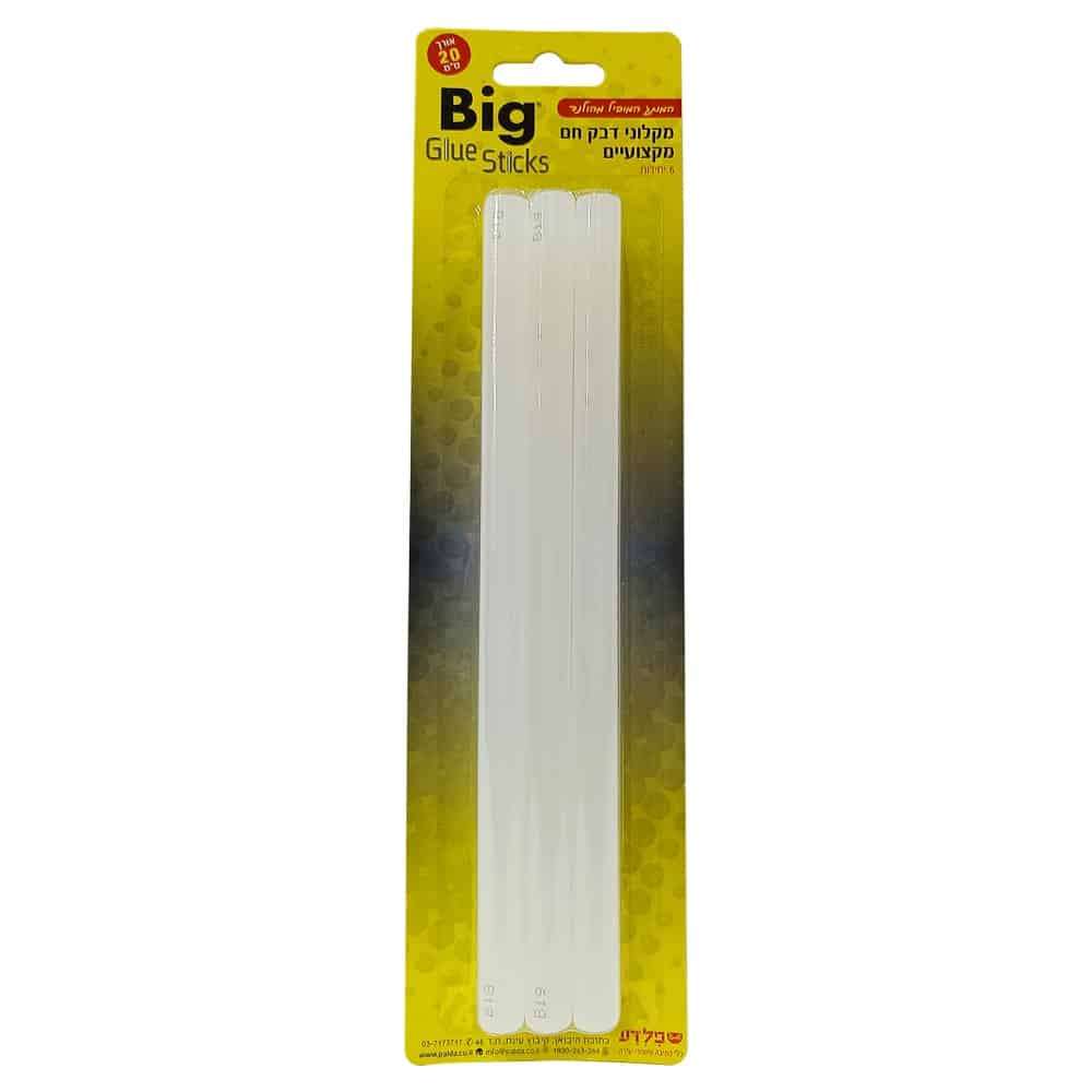 נרות דבק חם ביג BIG – מארז בליסטר 6 יחידות