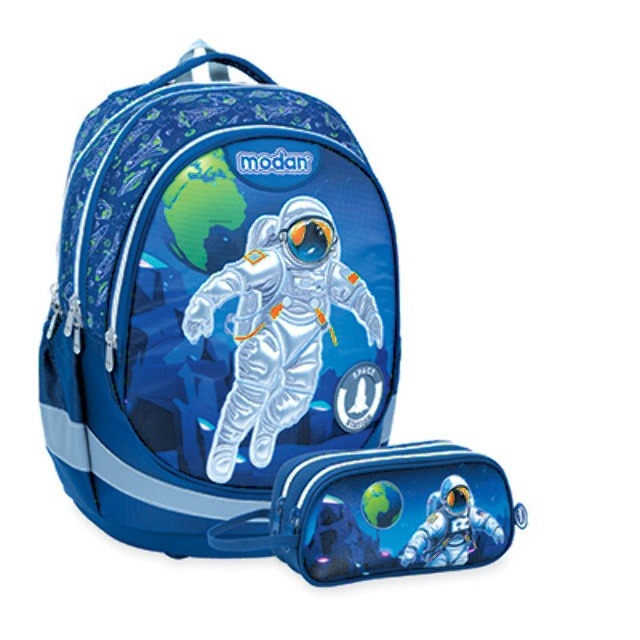 תיק אורטופדי אסטרונאוס Air Flex Bag+קלמר לכיתה א' 2026 | קינדר טויס
