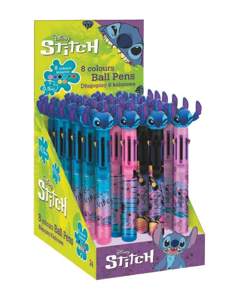 עט סטיץ 8 צבעים