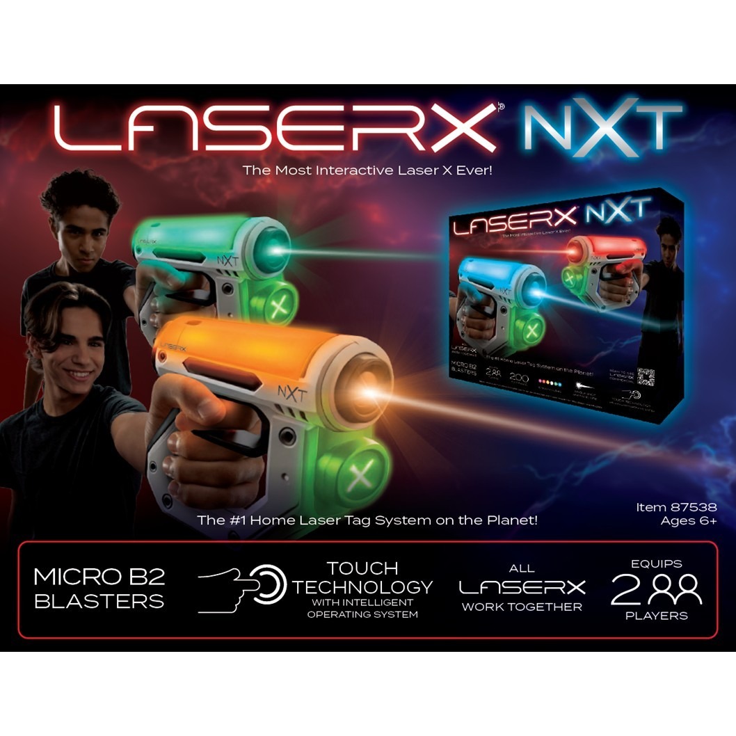 משחק לייזר טאג – Laser X NXT (זוג רובי לייזר)