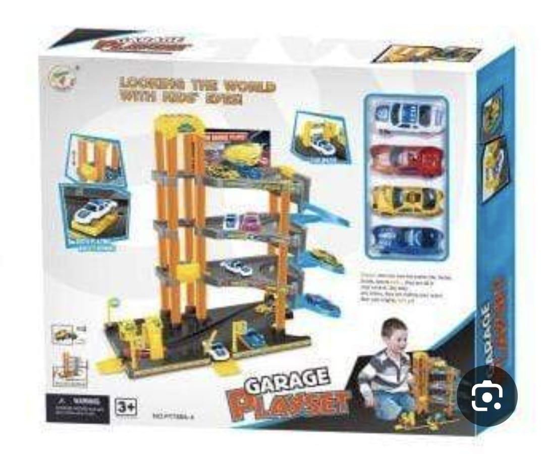 חניון מוסך 4 קומות