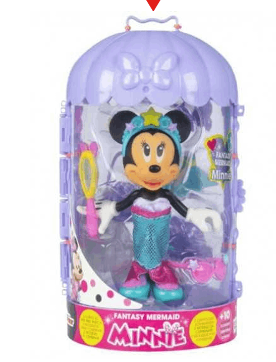 בובת מיני מאוס בת הים – Fantasy Mermaid Minnie