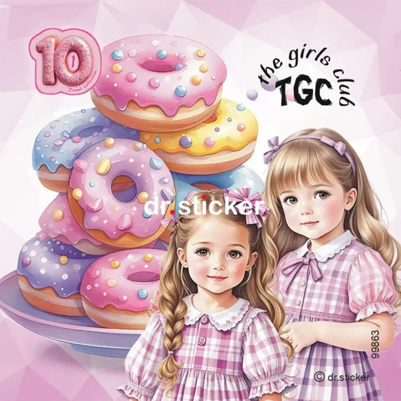גליל מדבקות ד"ר סטיקר- Dr Sticker החלום של כל ילדה – תמונה 15