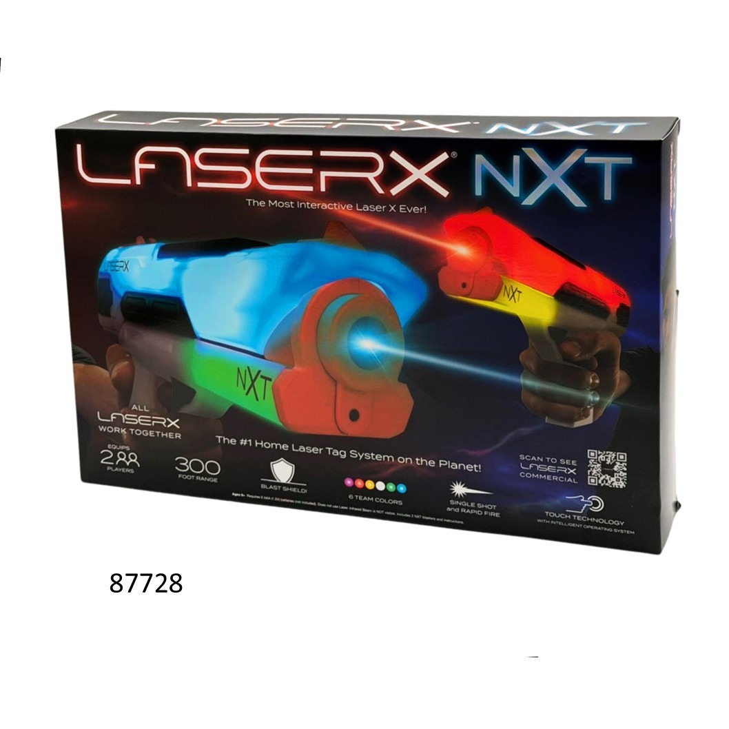 משחק לייזר טאג – Laser X NXT (זוג רובי לייזר) – תמונה 2