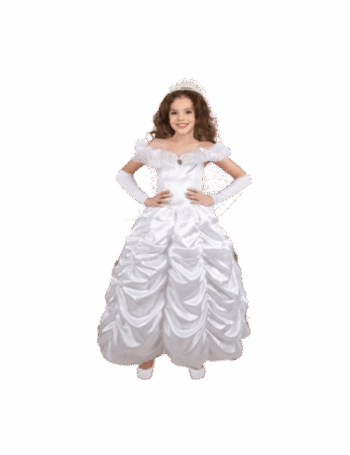 תחפושת נסיכה לבנה-אדר