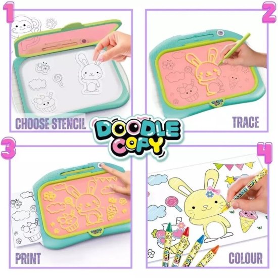 לוח ציור והעתקה מדפיס ציורים Canal Toys Doodle Copy – תמונה 7