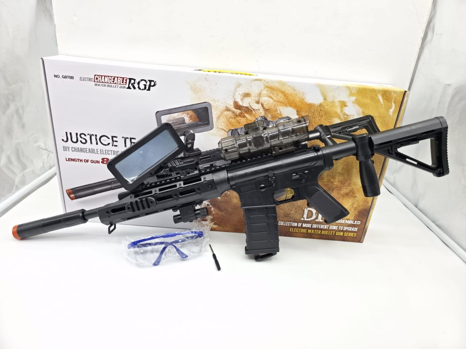 רובה M-16 ג'לי ענק חשמלי