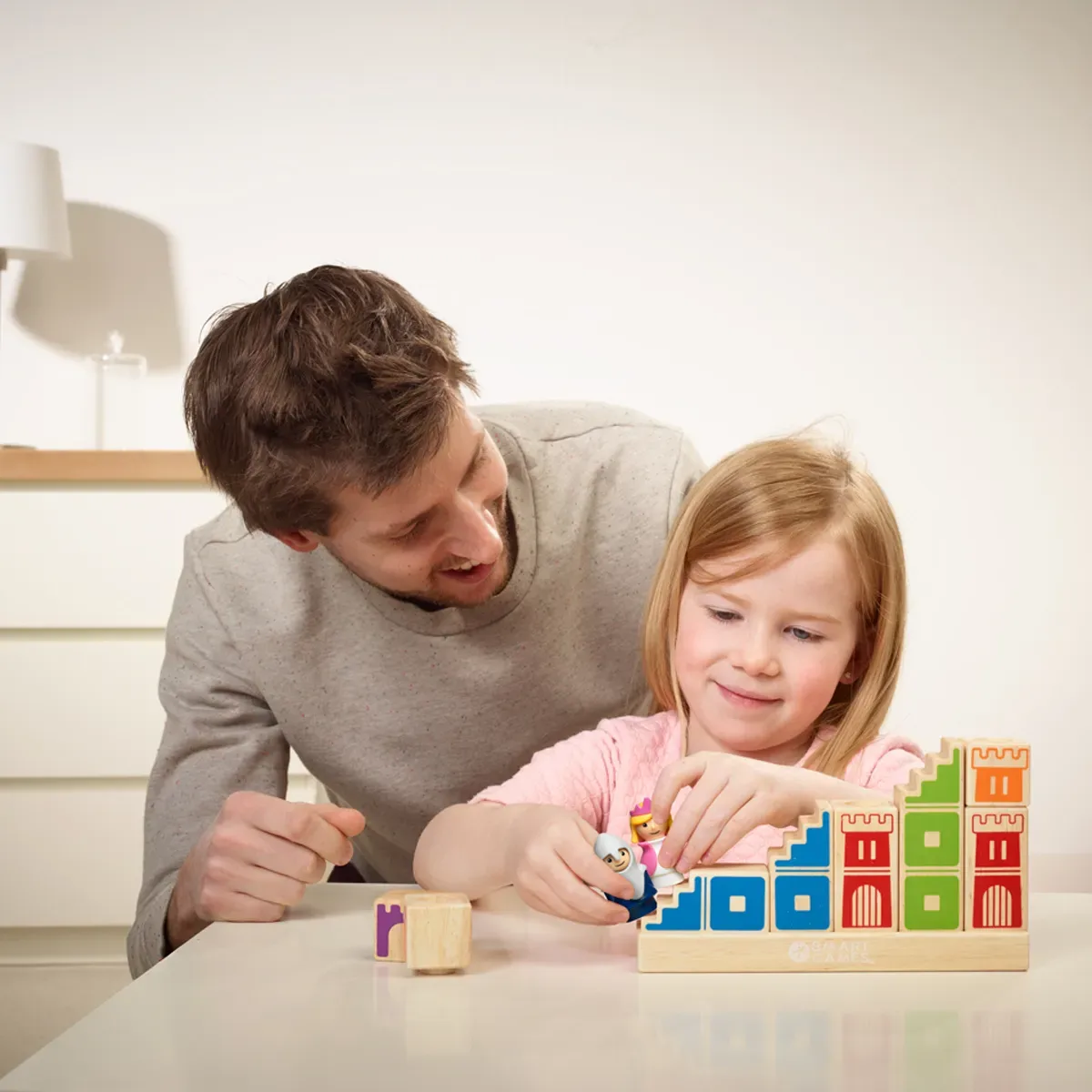 נסיך ונסיכה – משחק חידות מעץ – תמונה 3