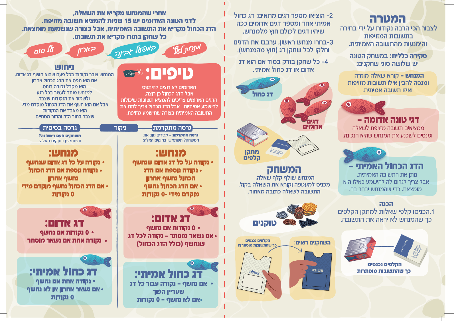 משחק טונה מבית סטופר Stoper - sounds fishy – תמונה 7