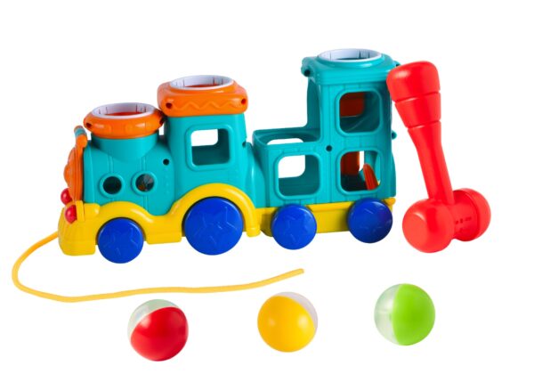 רכבת הך פטיש + 3 כדורים