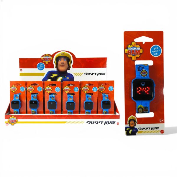 שעון מסך לד סמי הכבאי