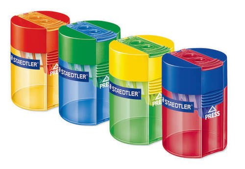 מחדד פח מיכל כפול | STAEDTLER | שטדלר – תמונה 2