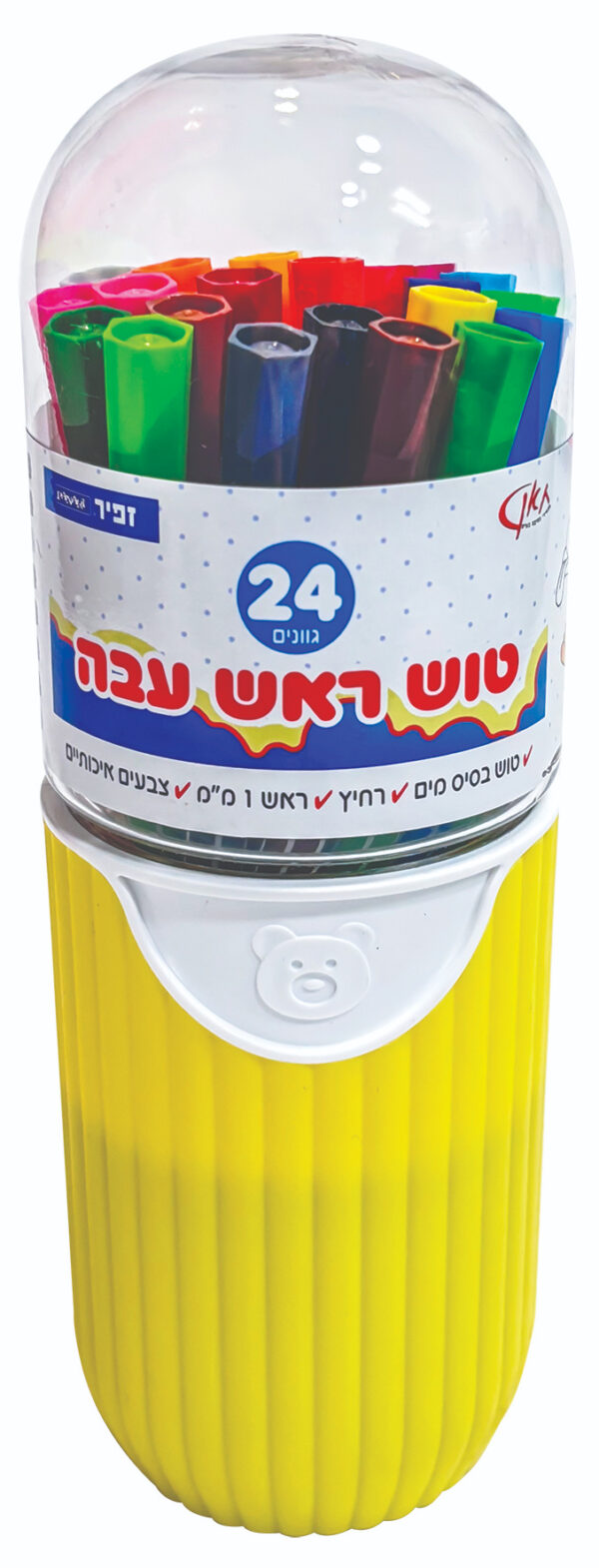 טוש ע"ב מים, 24 יח בכוס