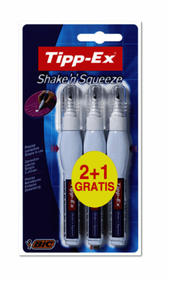 מארז 3 עט טיפקס / TIPP-EX