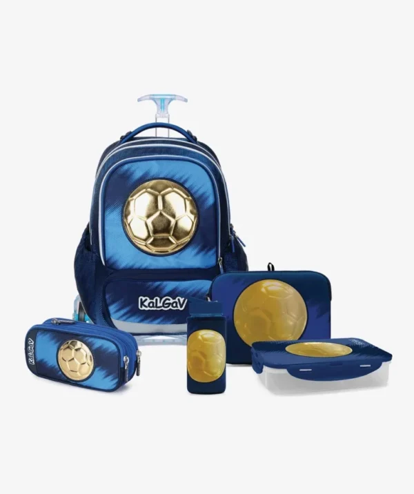 המארז המושלם X-FIX קל גב- כדור רגל TROLLEY Soccer Ball